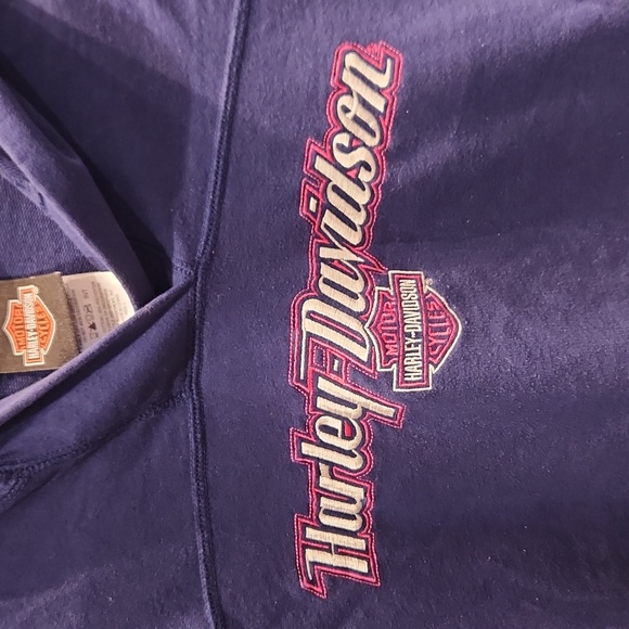 EUC Harley-Davidson Motorcycles Marysville,  WA Women's sz L Sweatshirt - Picture 2 of 6